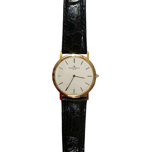 Reloj Baume Mercier Geneve de 14 quilates